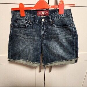 Lucky Brand Stars and Stripes Abbey Roll Shorts 0